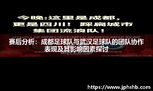 赛后分析：成都足球队与武汉足球队的团队协作表现及其影响因素探讨